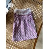 Premium Berry - Lilac Checkered Dress